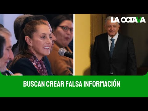 Es ABSOLUTAMENTE FALSO: responde SHEINBAUM ante ACUSACIONES CONTRA AMLO