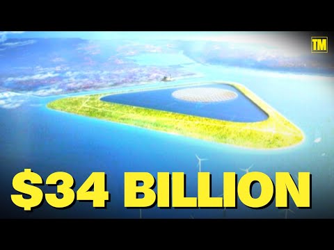 The $34 Billion Green Energy Island | Denmark Energy Island