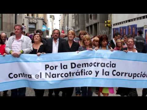 Marcha por la Democracia Contra el Narcotráfico y la Corrupción