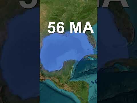El golfo de Mexico una vez estuvo totalmente Seco #geografia