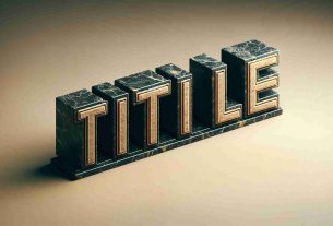 Generate a realistic, high-definition image of the word 'Title' in bold letters, set against a subtly textured, neutral background.