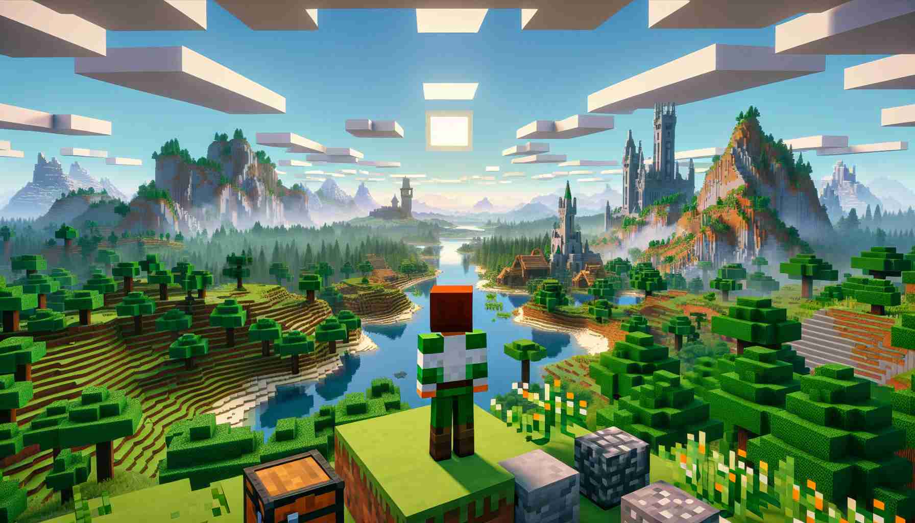 Exploring the Infinite World of Minecraft 